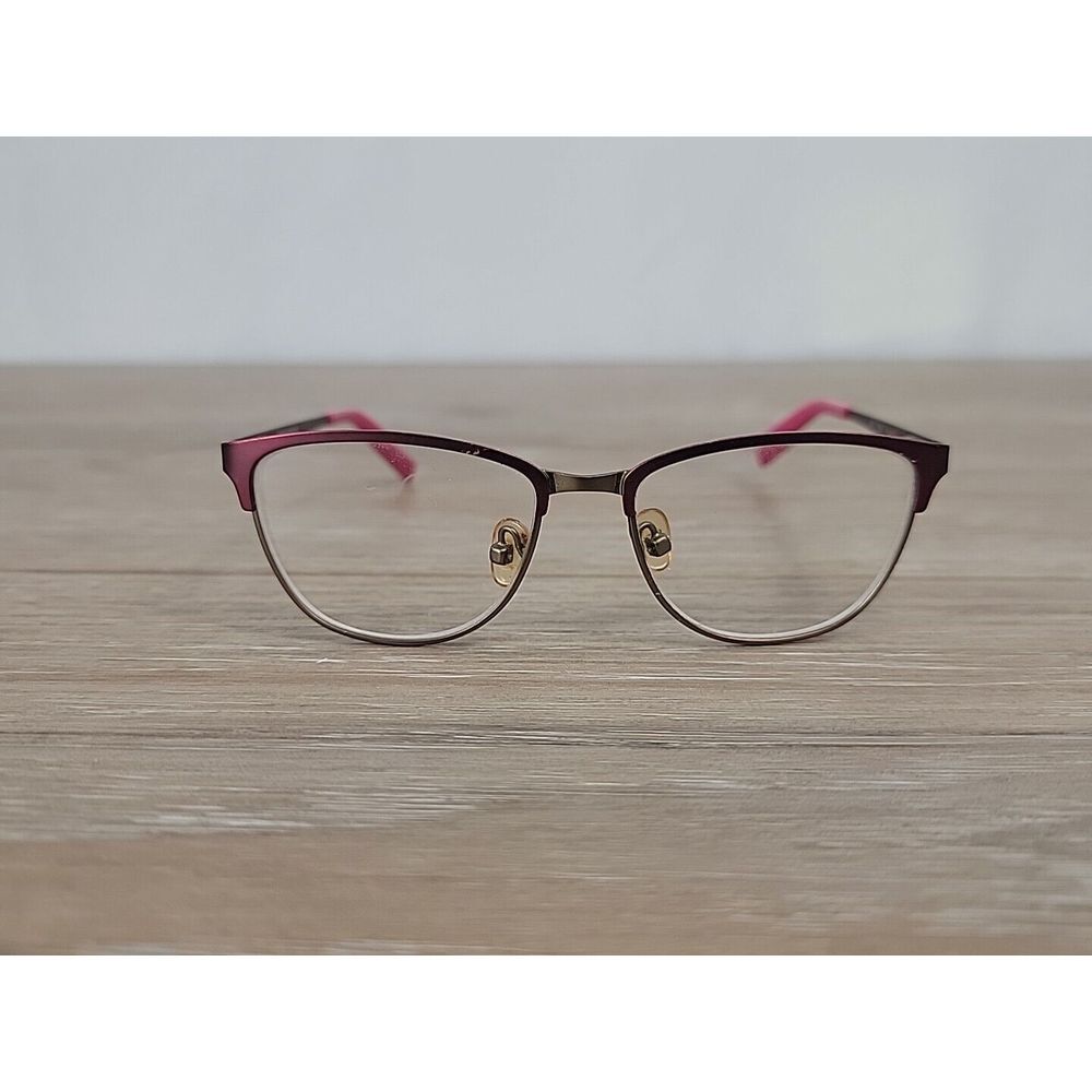 Converse K201 Pink Cat Eye Girls Full Rim 46-14-125 Eyeglasses‎ Frames Only